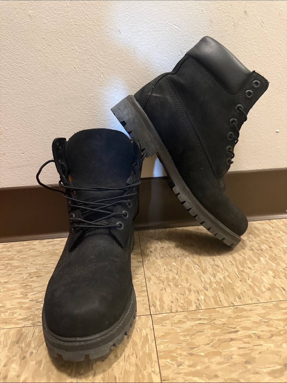 Men's Black Timberland Boots